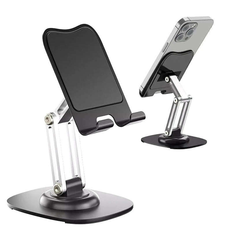 360° Rotation Portable Tablet Holder For Phone iPad iPhone 17 Xiaomi Folding Lazy Desktop Live Mobile Phone Stand Mount Bracket Shopifynow