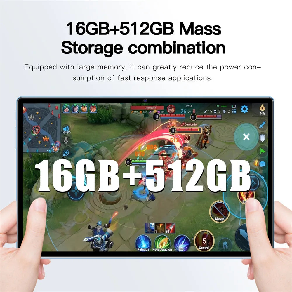 2025 Original P60 Pro Tablets 5G Dual SIM Global Version Tablet PC 16GB+1TB 10HD 20000mAh High-end Android 14 Tab With keyboard Shopifynow