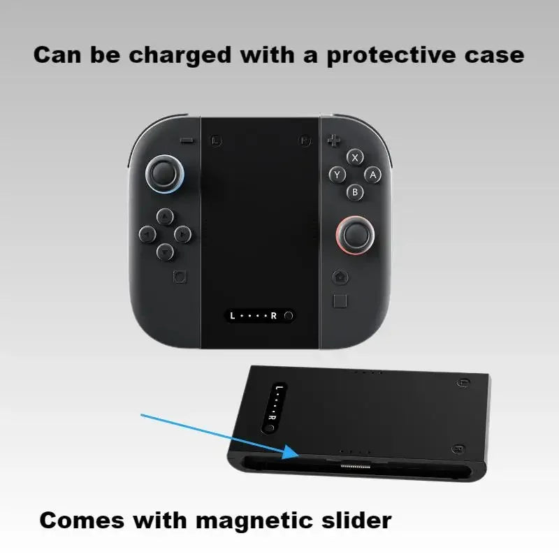 For Switch 2 Joycon Charging Grip - Left/Right Controller Bracket for NS2 Accessories Shopifynow