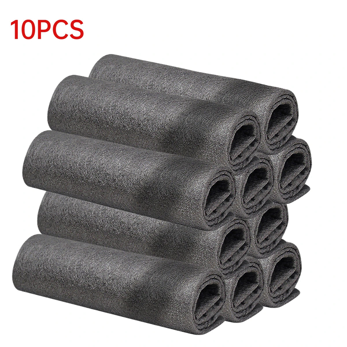 20/5PCS Thickened Magic Cleaning Cloth Reusable Microfiber Washing Rags Glass Wipe Towel For Kitchen Mirrors Auto Windows Shopifynow