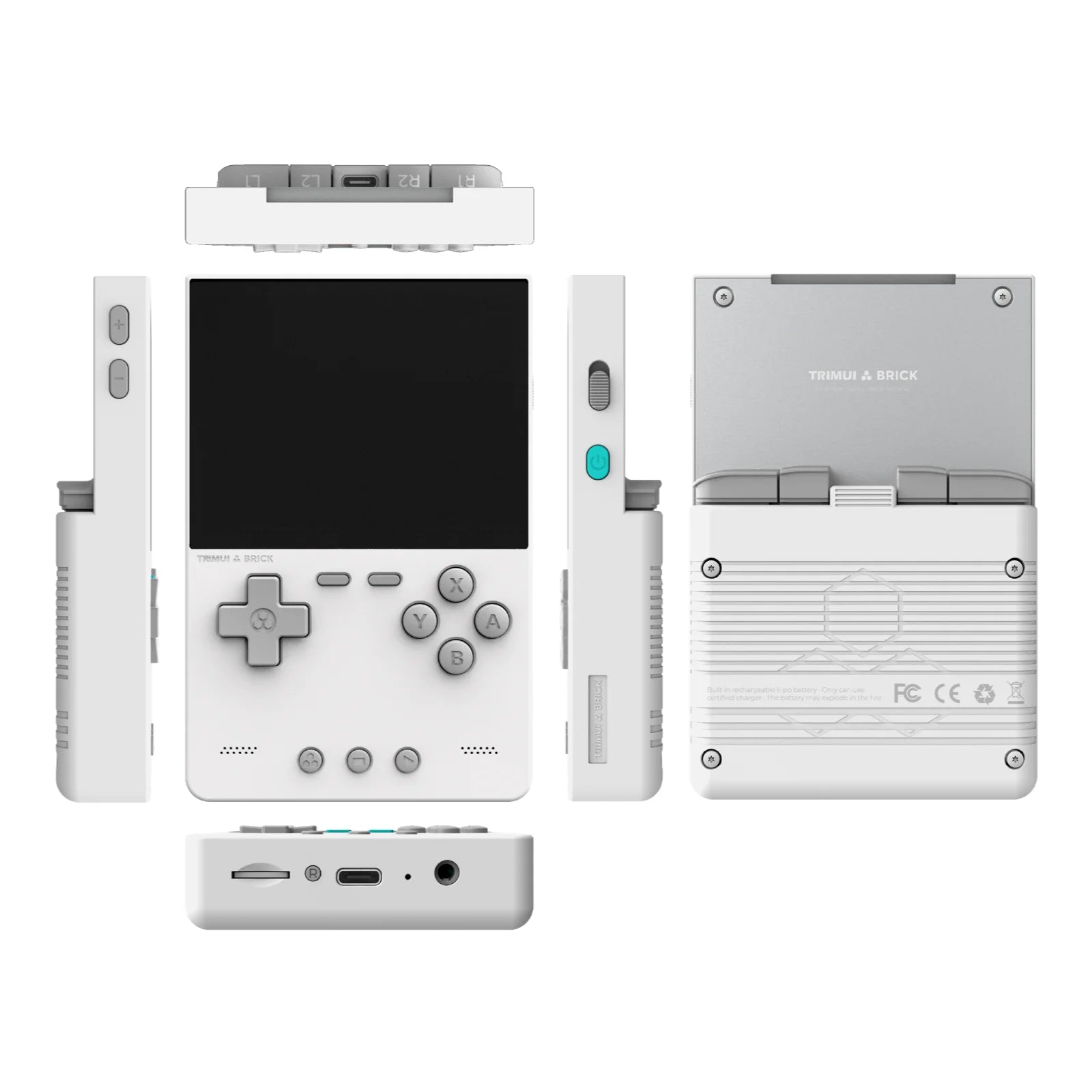 AMPOWN Trimui BRICK Handheld Game Players Consoles 3.2'' IPS Screen Emulator Portable Retro Video Games Linux System Allwinner - Shopifynow