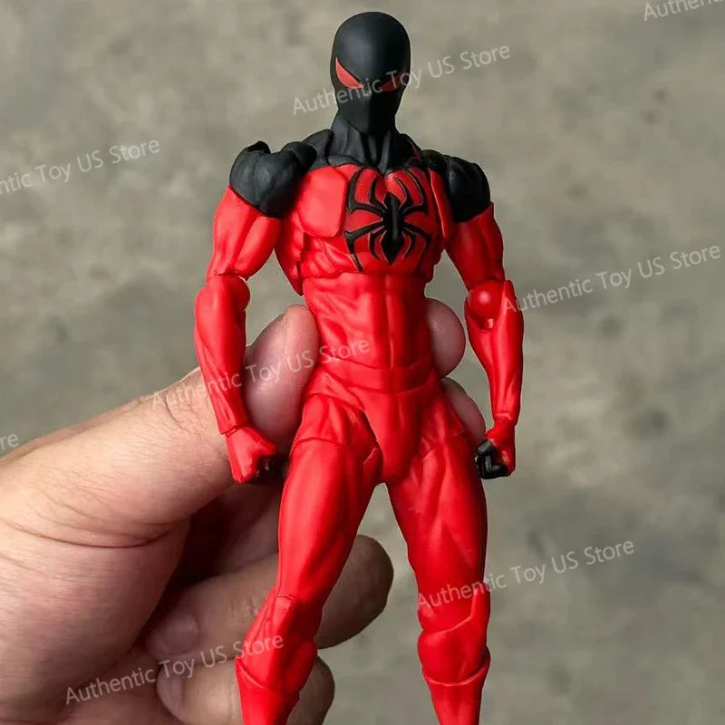 Mess Toys Spider Man Symbiote Spiderman Messtoys Black Suit Neighbor Scarlet Spider Anime Action Figure Gifts Toys Shopifynow