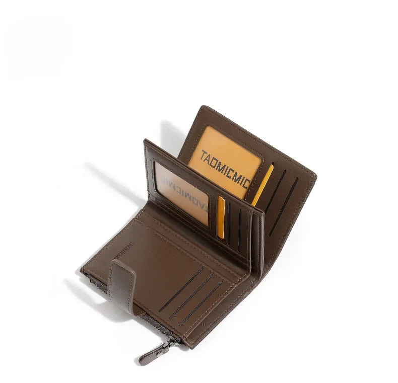 Fashion Women's Wallet PU Leather Bifold Multi-Cards Slots Anti-theft Credit Cards Holder Short Purse Coin Pocket Handbag Gift Shopifynow