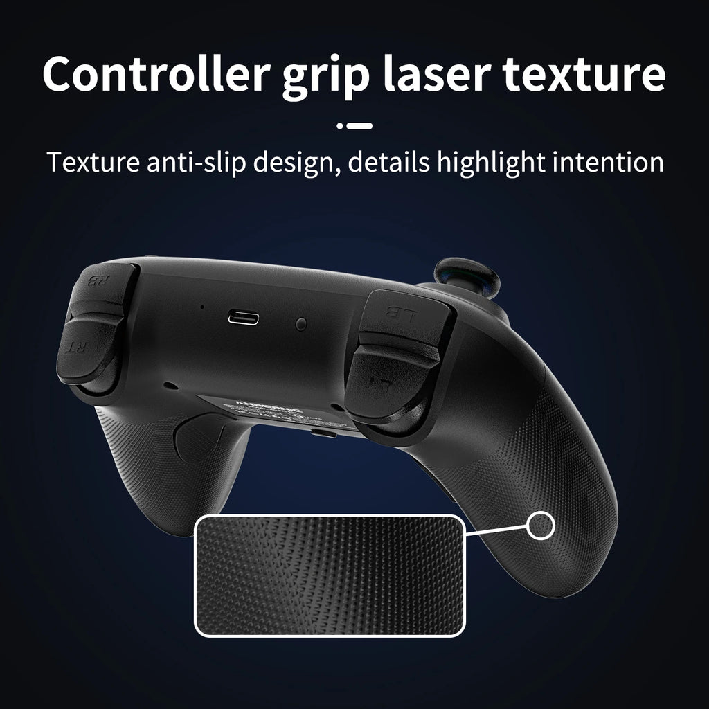 ANBERNIC RG P01 Retro Games Controller Wired/Wireless Bluetooth RGB Hall Effect Joystick XBOX Gamepad for PC Android IOS Steam Shopifynow