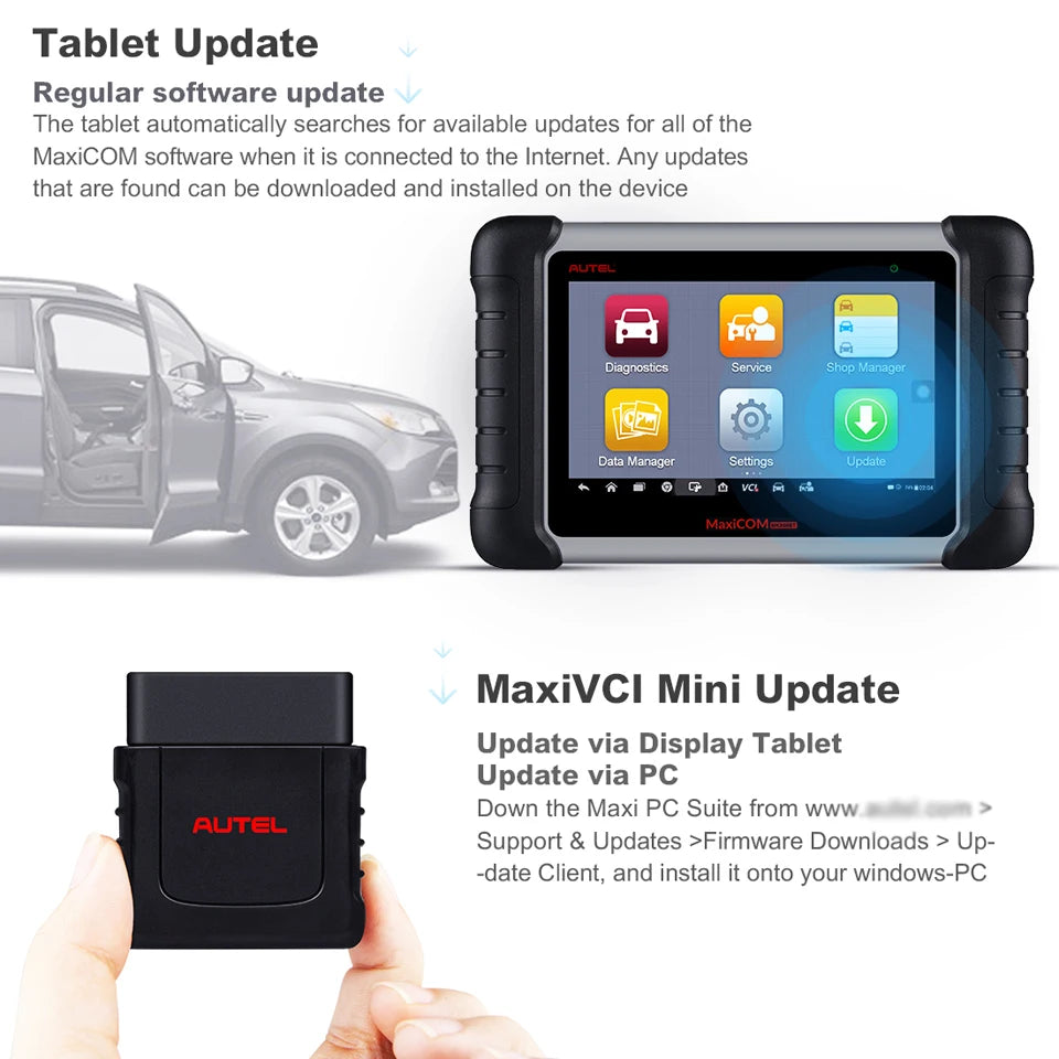 Autel MaxiCOM MK808BT PRO OBD2 Scanner Car Bi-directional Diagnostic Tool OBD2 Code Reader All System Diagnostic PK MK808KBT - Shopifynow