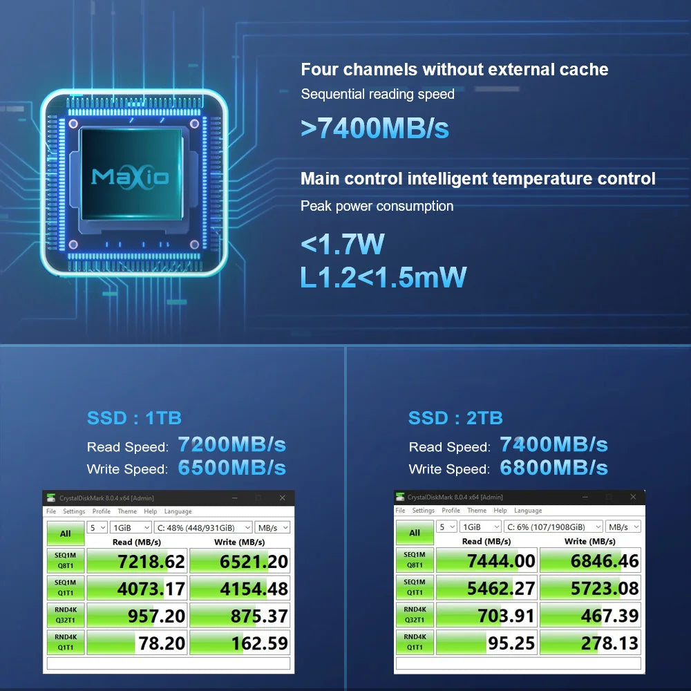 KOOTION X16Plus SSD NVMe M2 1TB 2TB 512GB Internal Solid State Hard Disk PCIe 4.0x4 2280 SSD M.2 Drive for PS5 Laptop PC - Shopifynow