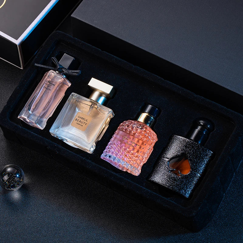 Christmas gifts Lasting Fragrance Fresh,Women's Perfume Gift Box, Unisex, Portable Travel Package, Front, Middle And Back Tones, Shopifynow