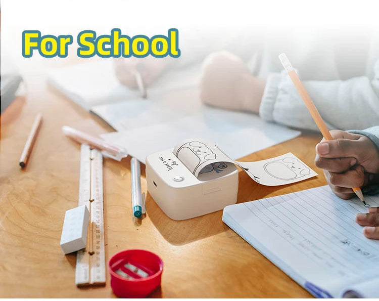 B2 Mini Printer Sticker Thermal Inkless Printer iOS Android Bluetooth Portable Printers Photo Printing Maker for iPhone Xiaomi Shopifynow