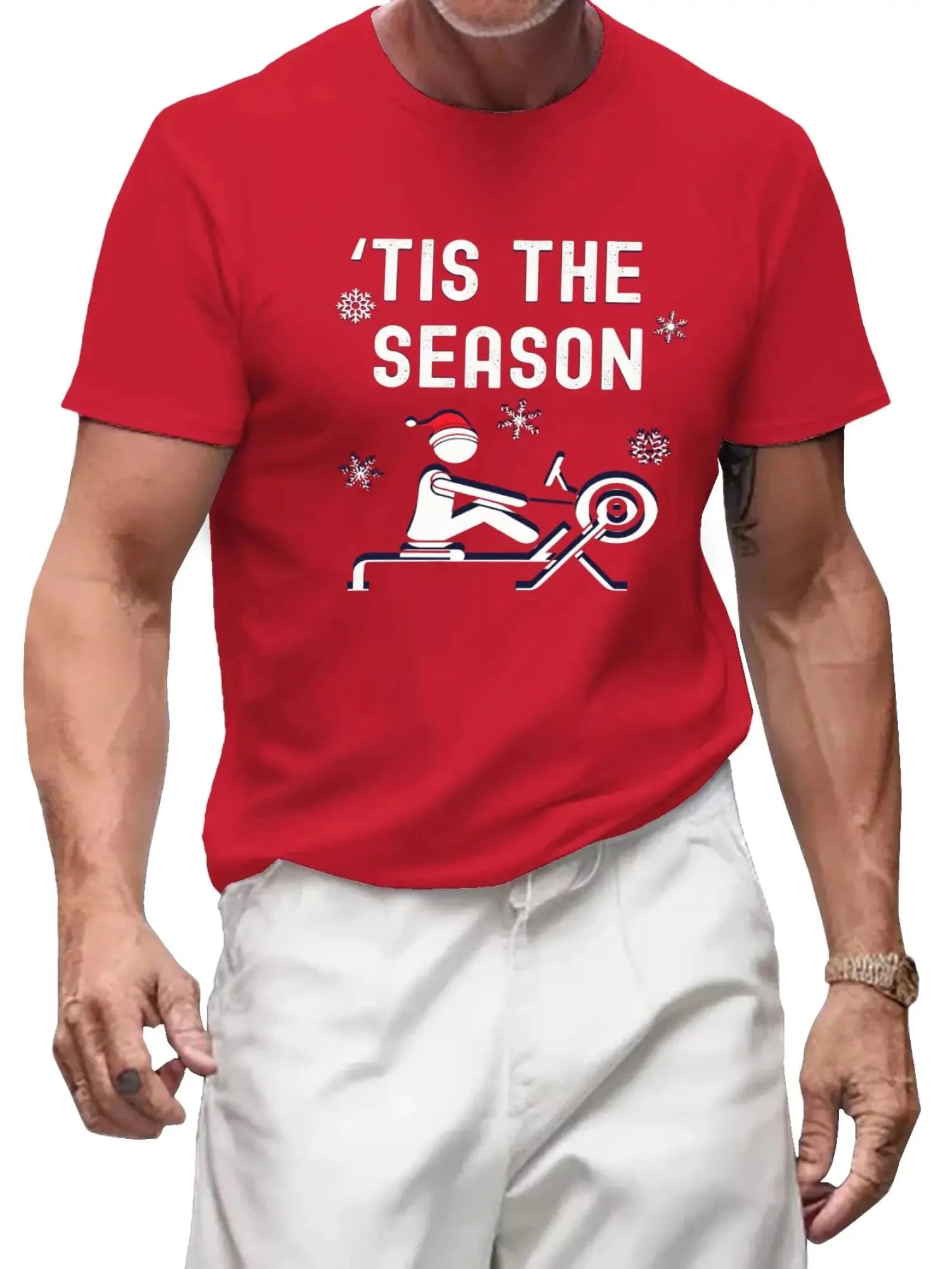 Christmas Rowing T-Shirt, Funny Crew Winter Erging Shirt for Rowers, Christmas Rowing Shirt, Mens Rowing Shirt, Womens Rowing Shopifynow