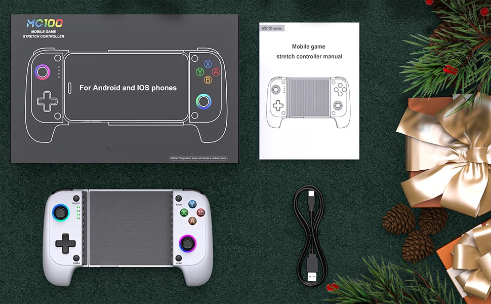 BEBONCOOL MC100 Gamepad Telescopic For Apple IOS Android PUBG COD Stretch Wireless Bluetooth Phone Game Controller Joystick Shopifynow