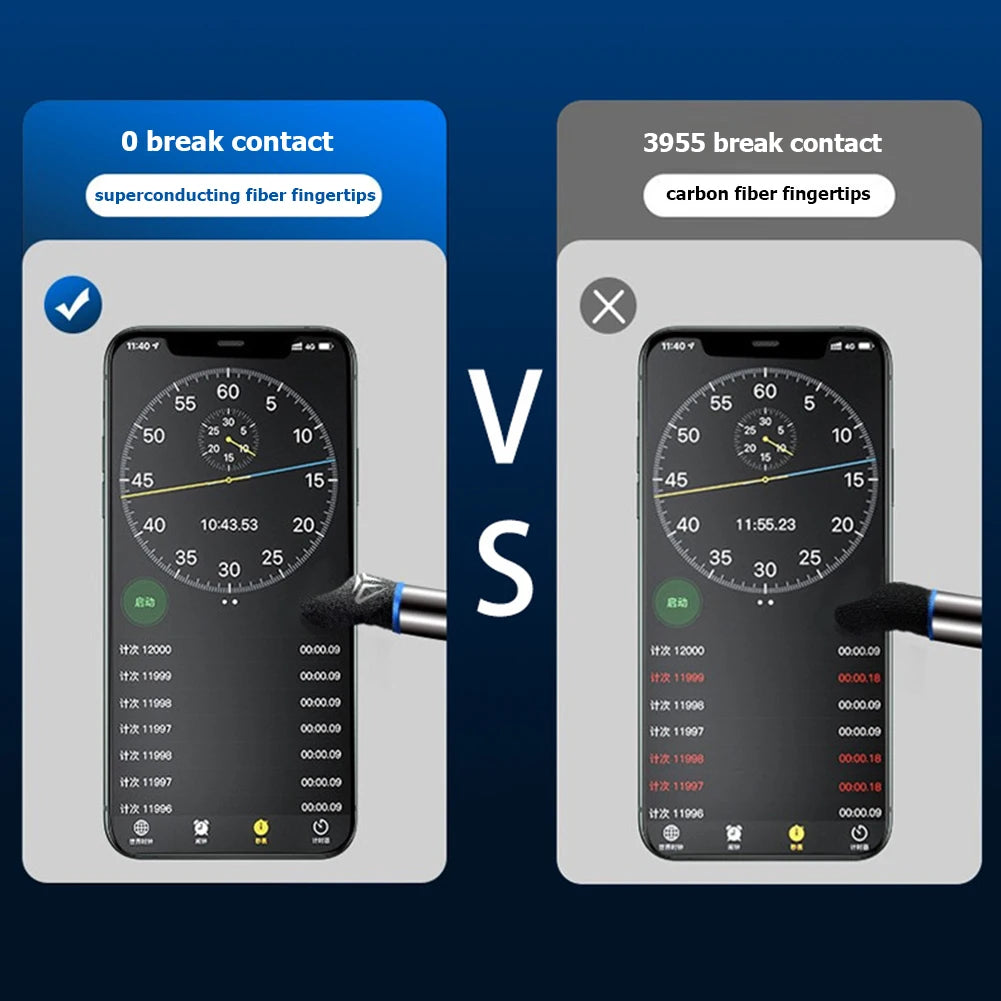 5/10Pairs Gaming Finger Sleeve Anti-slip Fingertip Cover Breathable Sweatproof Fingertips Thumb Gloves For PUBG Mobile Game Shopifynow