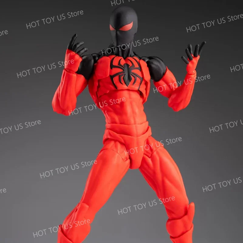 Mess Toys Spider Man Symbiote Spiderman Messtoys Black Suit Neighbor Scarlet Spider Anime Action Figure Gifts Toys Shopifynow