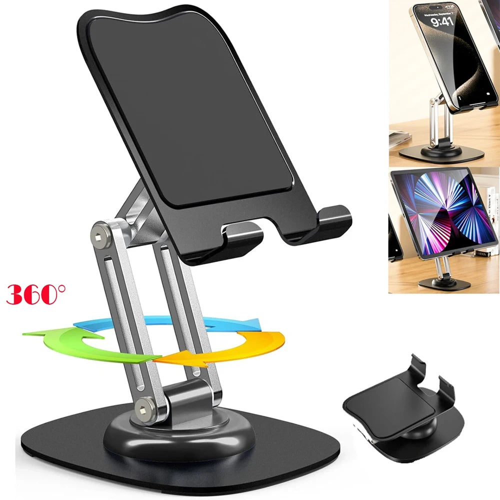 1PCS 360°Adjustable Universal Tablet Stand Desk Holder Mount Detachable Arm For Cell Phone iPad iPhone Portable Desktop Stand Shopifynow