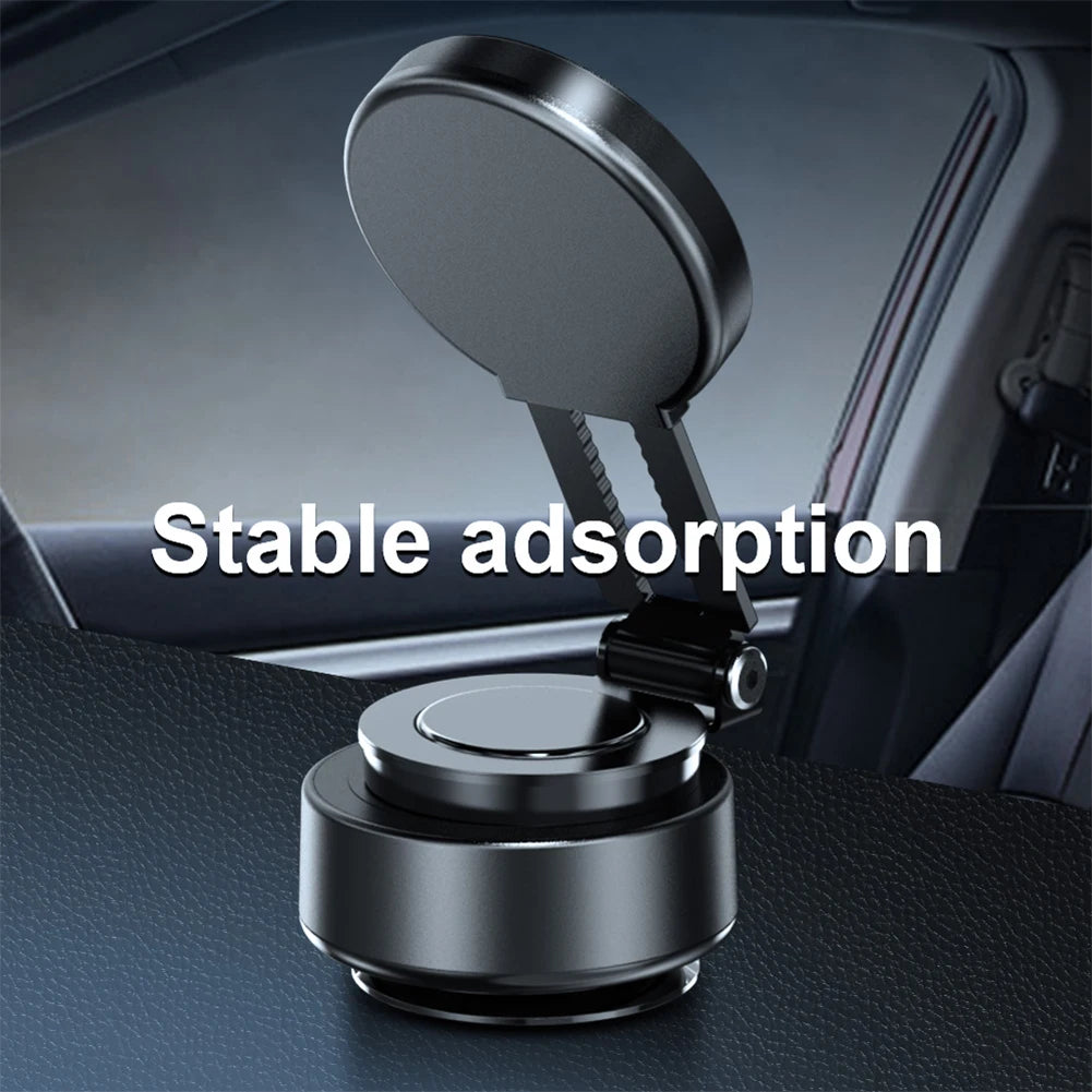 For Magsafe Magnetic Vacuum Car Phone Holder 360° Rotatable Folding Intelligent Car Mount Magnetic Car Stable Holder for iPhone - Shopifynow