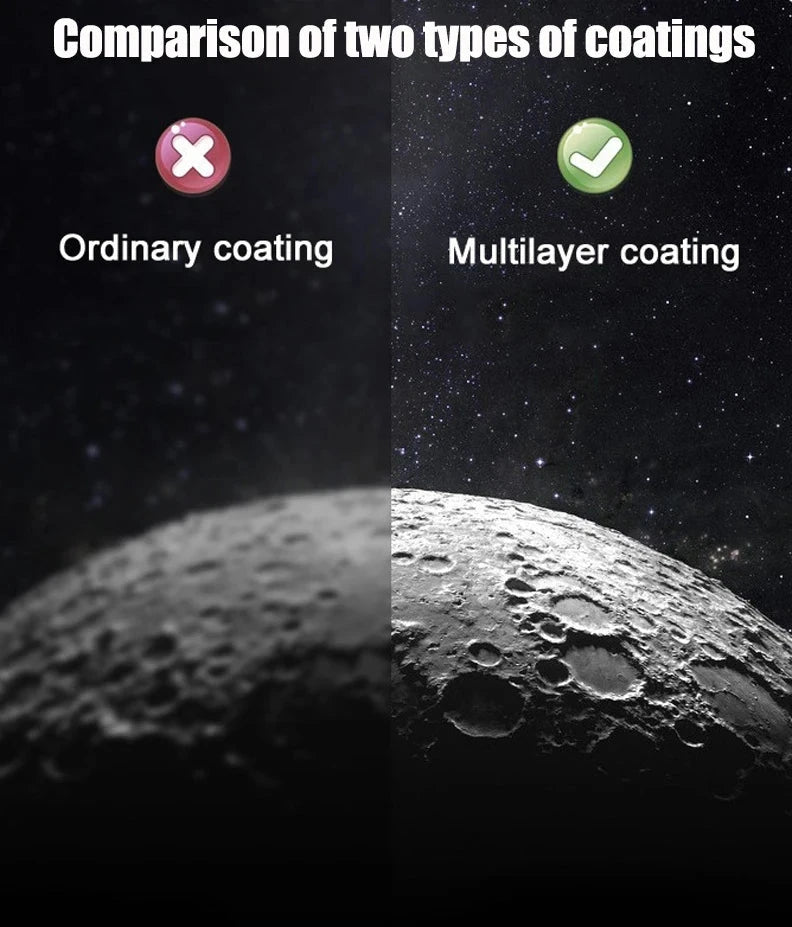 BORWOLF 70400 Professional High-definition Astronomical Telescope 333X To See The Moon and Stars Bird Watching Monocular Shopifynow