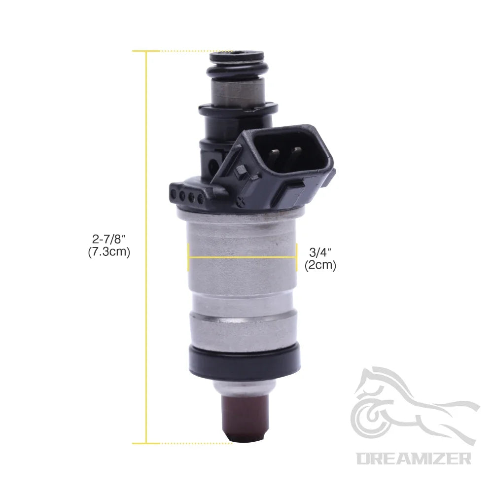 4PCS  Flow Matched Fuel Injectors 06164P2J000 For Honda Accord Civic Acura RL TL Integra 842-12192 1550333 06164-P2J-000 - Shopifynow