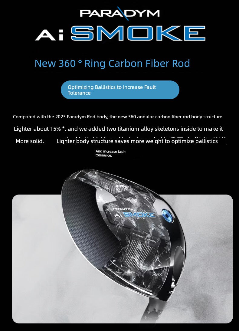 24 New Arrival Callaway Caraway Golf Club Rod Set Male AI Smoke Wooden Pole Matching Apex Iron Pole Shopifynow