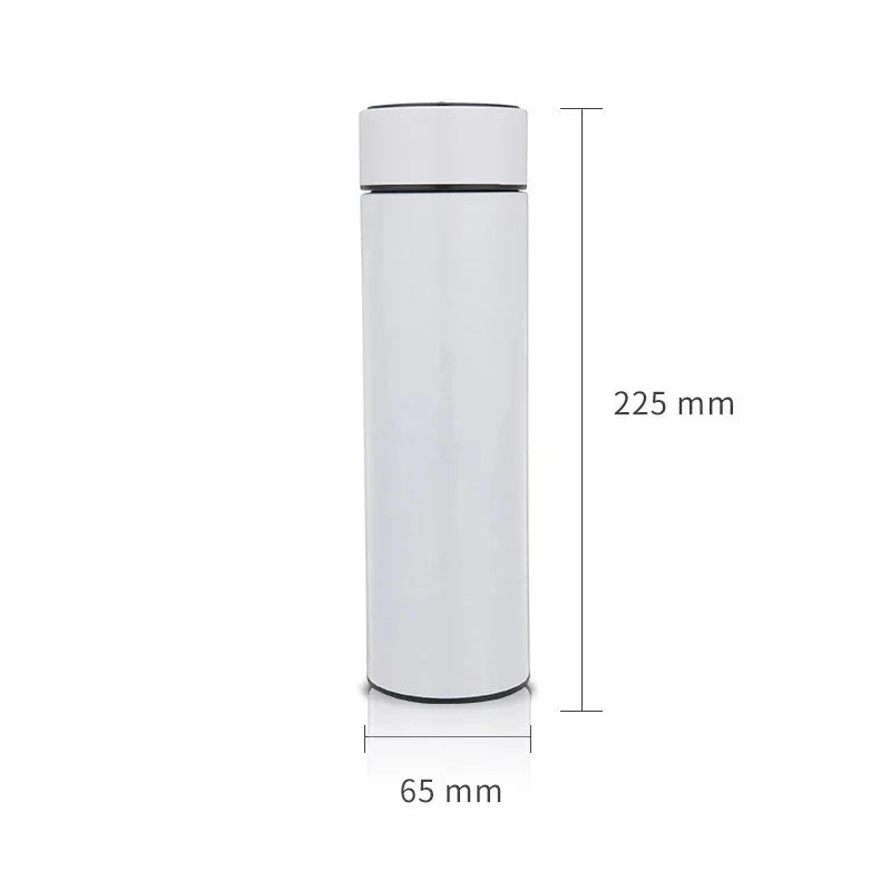 500ml Stainless Steel Thermos Bottle with Digital Temperature Display LED Intelligent Temperature Measurement Cup Vacuum Flask Shopifynow