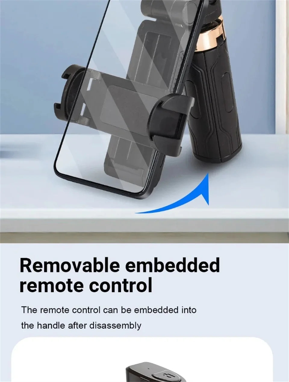 2025 new Selfie Stick Tripod with Wireless Bluetooth Remote, Portables Foldable Stand for iPhone Smartphone Vlog Shooting Record - Shopifynow