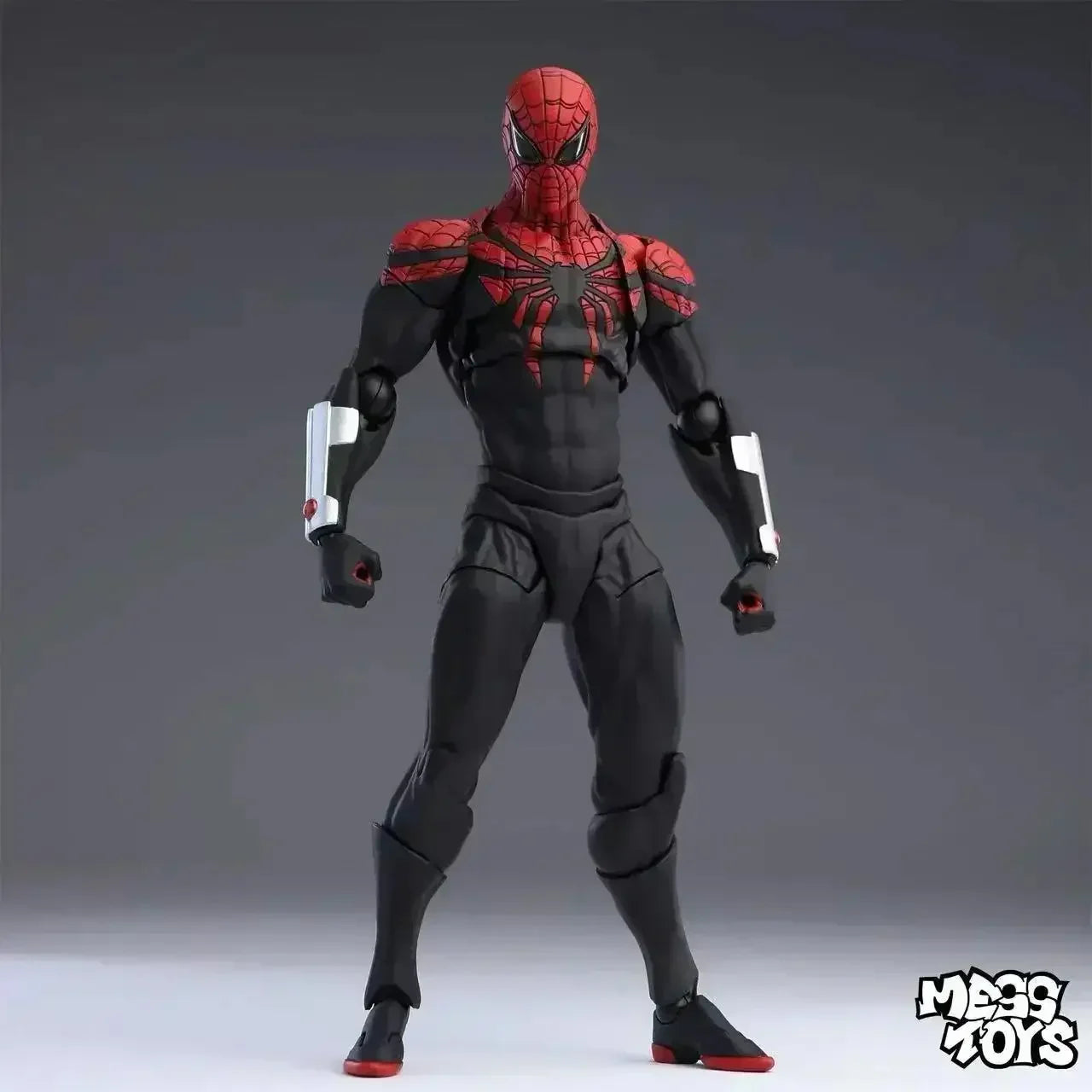New Hot Messtoys Spiderman Figure Ct Toys Black Red Spider Man Mess Toys Anime Action Figure Figurine Collectible Model Gift Shopifynow