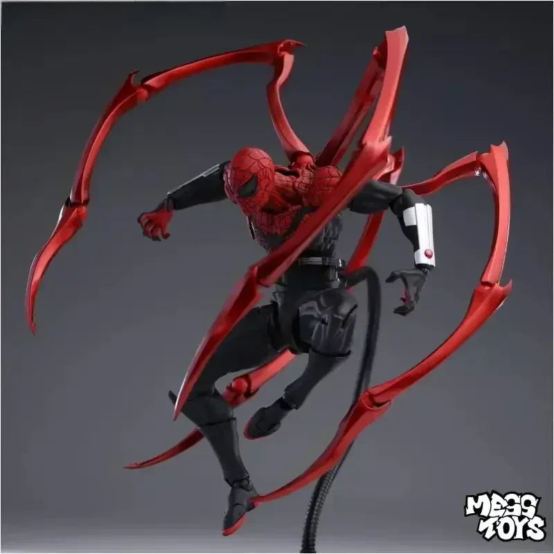 New Hot Messtoys Spiderman Figure Ct Toys Black Red Spider Man Mess Toys Anime Action Figure Figurine Collectible Model Gift Shopifynow