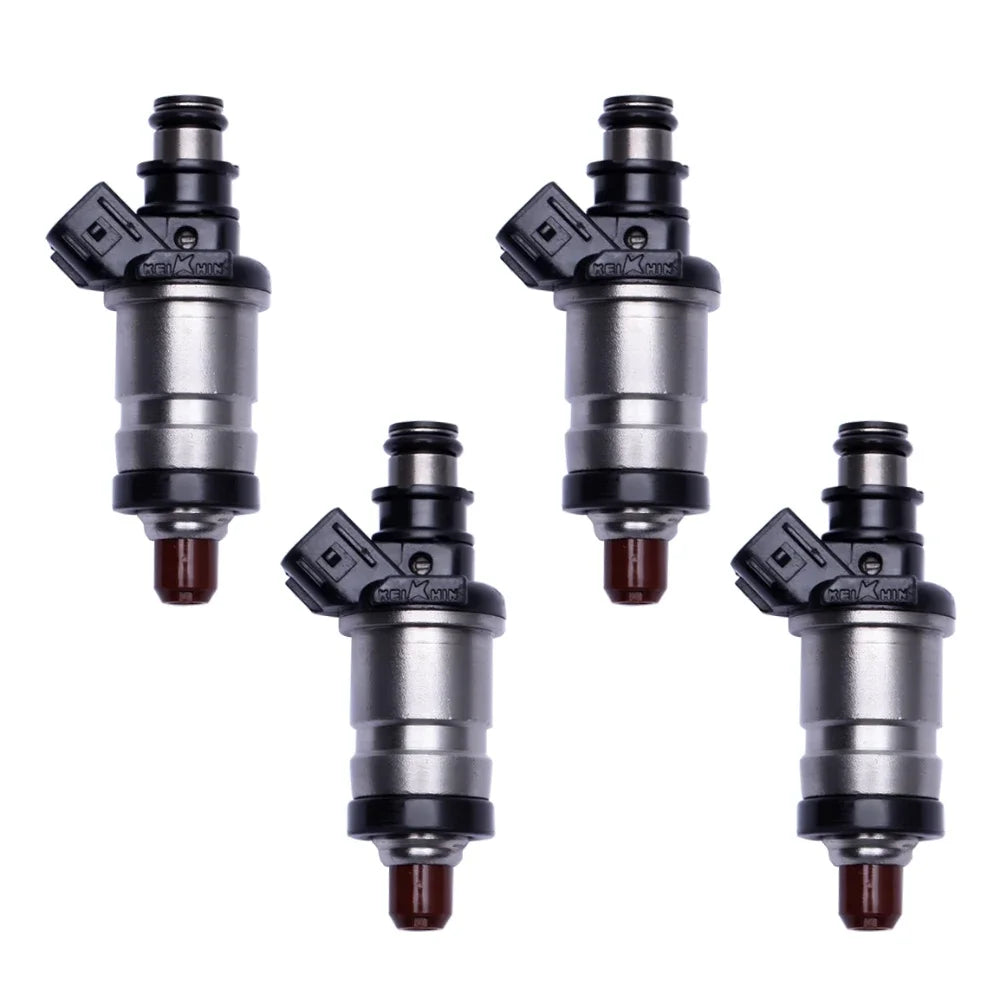 4PCS  Flow Matched Fuel Injectors 06164P2J000 For Honda Accord Civic Acura RL TL Integra 842-12192 1550333 06164-P2J-000 - Shopifynow