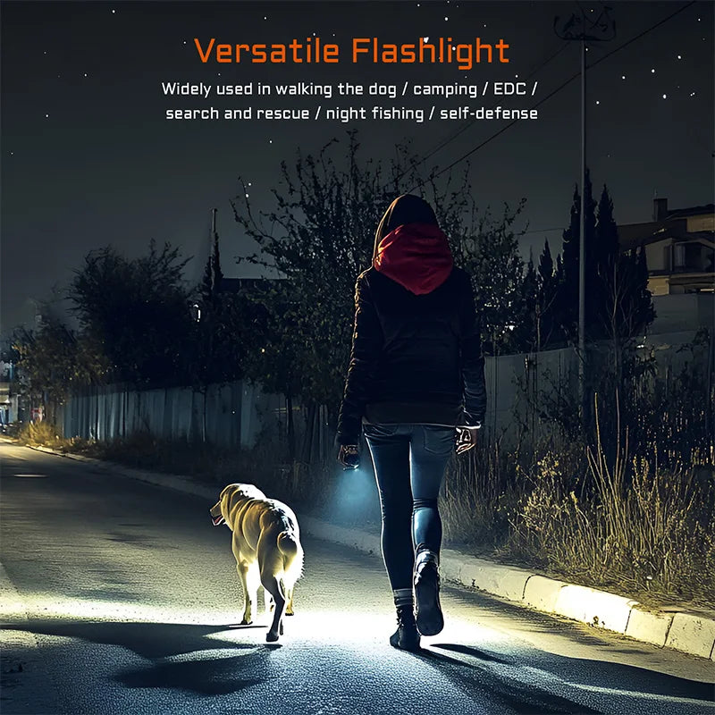 ACEBEAM TAC 2AA LED flashlight 1600 lumen 181 meters portable EDC flashlight USB-C rechargeable battery double buttons torch - Shopifynow