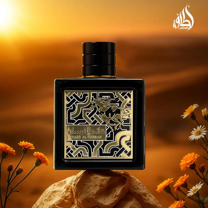 Lattafa Qaed Al Fursan for Men Eau de Parfum Spray, 3.04 Ounce Shopifynow