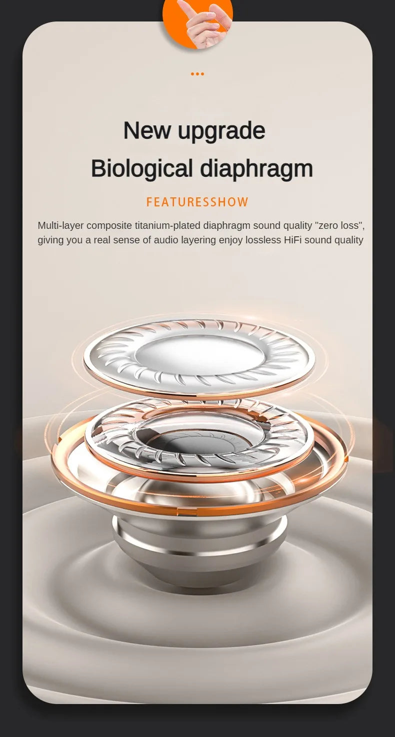 SK19 Super bass Earphones TWS Wireless Bluetooth Headset With Mic Smart Touch Headphones Invisible Mini Noise Reduction Earbuds Shopifynow