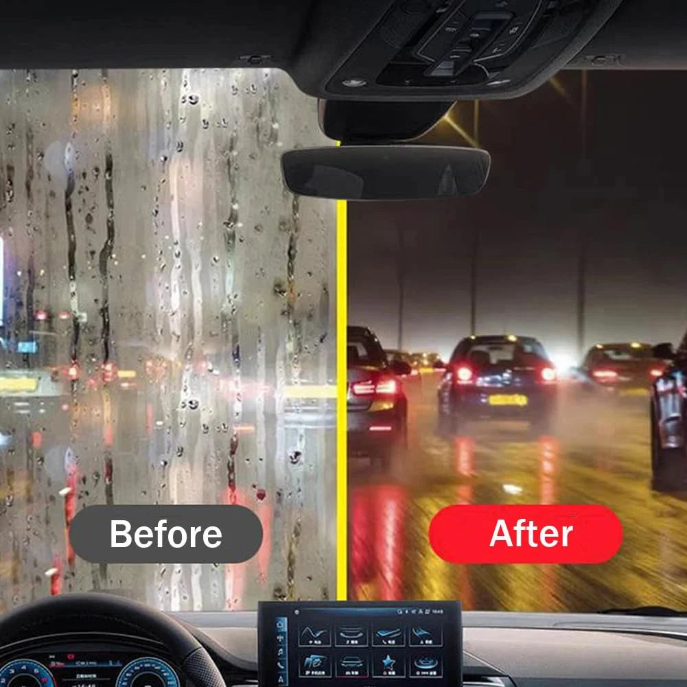 Car Glass Oil Film Remover Powerful Windshield Cleaner Car Glass Sponge Cleaning Brush Water Spots Stain Removal Auto Detailing Shopifynow