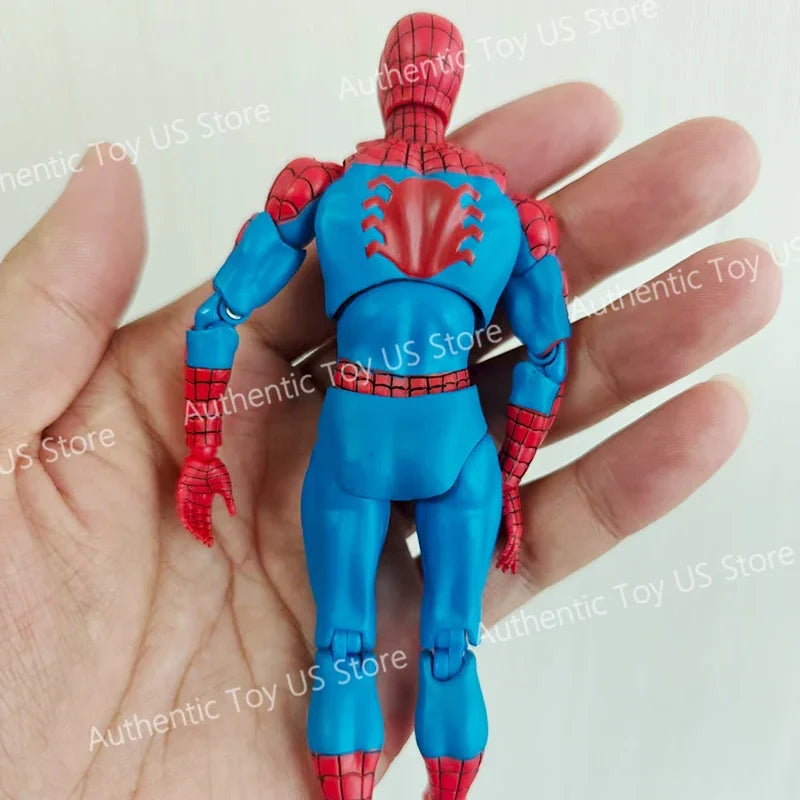 Original Ct Toys Spiderman Figure Mafex 185 The Amazing Spider-Man SHF Anime Action Figure Customized Gifts Toys Shopifynow