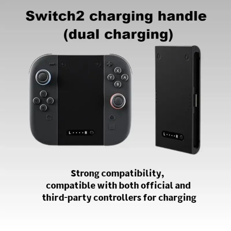 For Switch 2 Joycon Charging Grip - Left/Right Controller Bracket for NS2 Accessories Shopifynow
