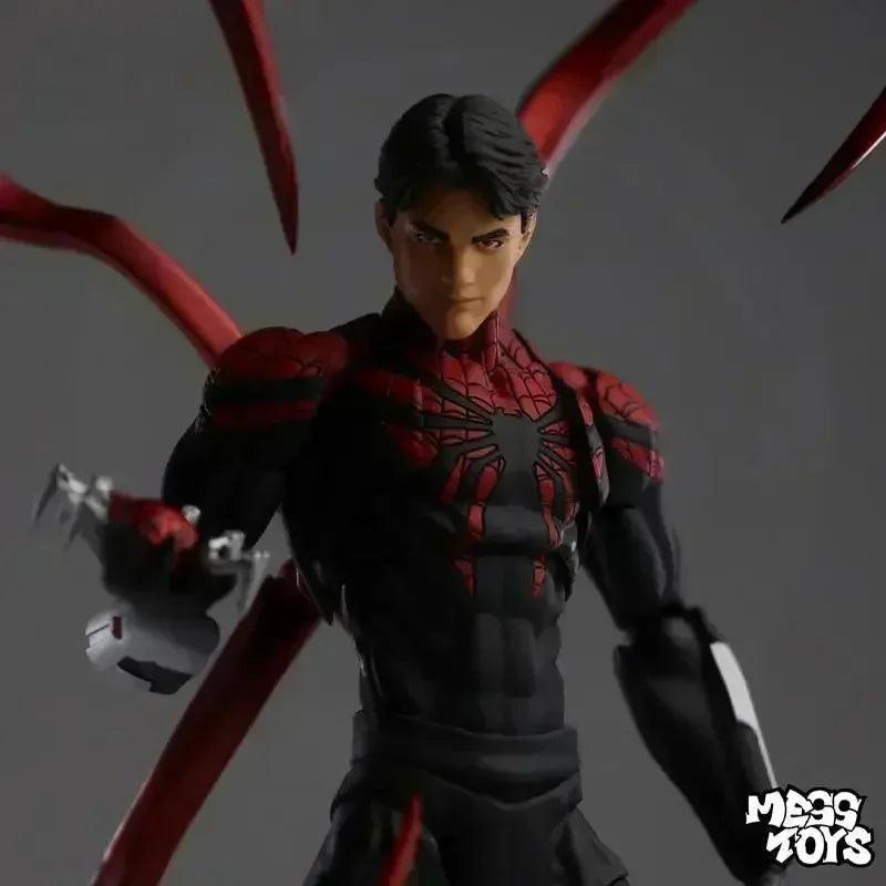 New Hot Messtoys Spiderman Figure Ct Toys Black Red Spider Man Mess Toys Anime Action Figure Figurine Collectible Model Gift Shopifynow