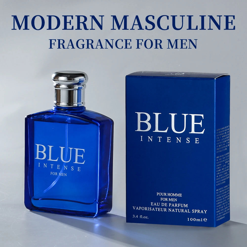 BLUE CHARM Eau de Parfum Spray 3.4 Ounce / 100 Ml  Multi-Layered Fragrance Aromatic Fragrance for Men Men's EDP Perfumes Fruit Shopifynow