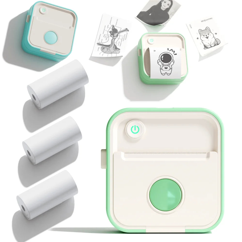 Dolewa D5 Inkless Printing Machine Thermal Printer Label Maker 12-57mm Adjustable Sticker Printer for Code Tag Journal Shopifynow