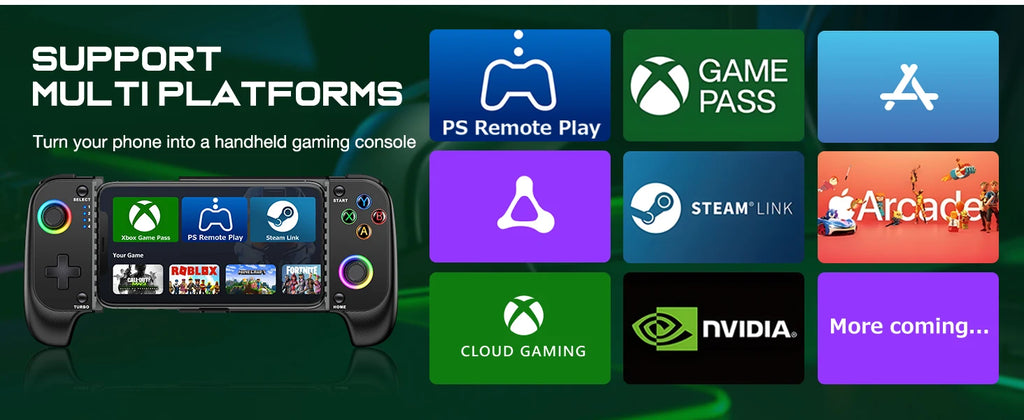 BEBONCOOL MC100 Gamepad Telescopic For Apple IOS Android PUBG COD Stretch Wireless Bluetooth Phone Game Controller Joystick Shopifynow