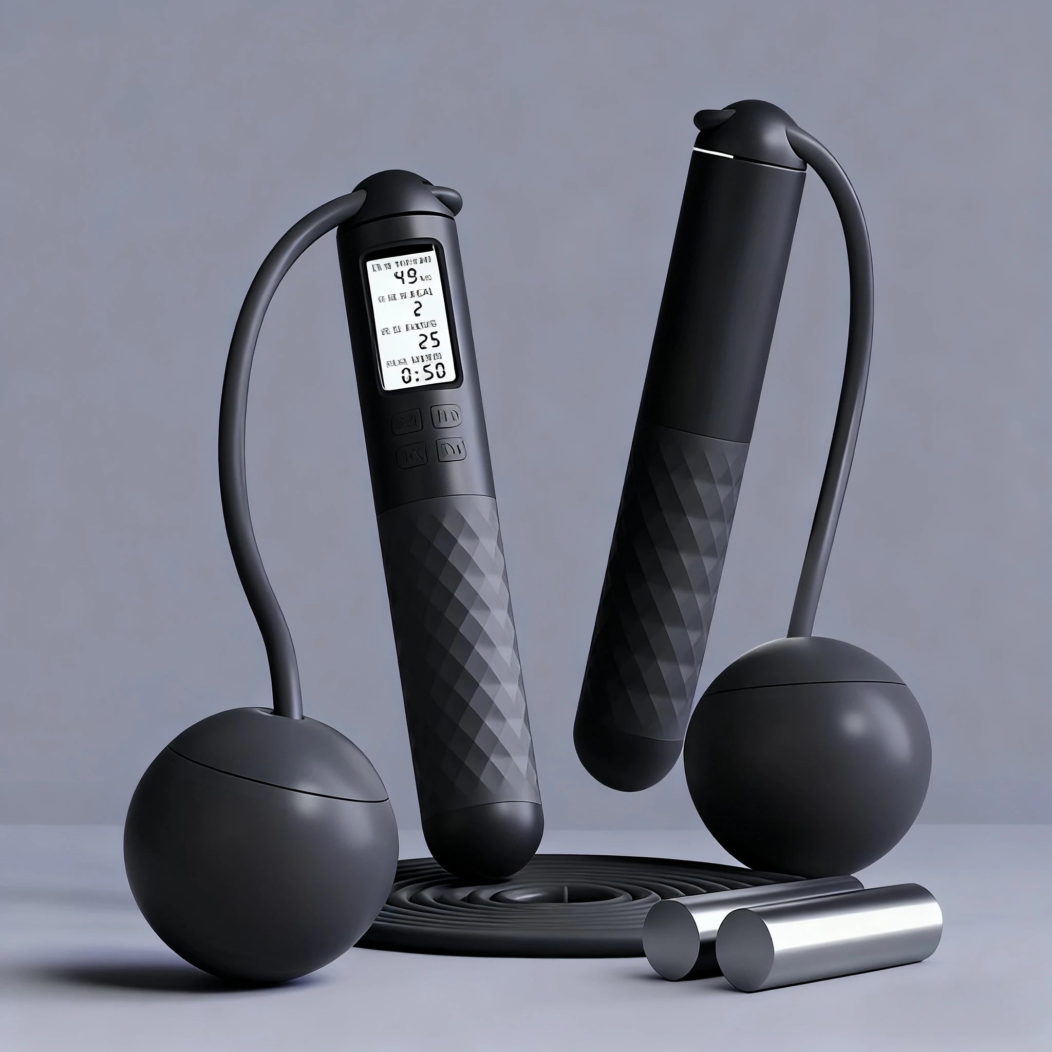 Jump rope for adults, cordless and countable fitness training jump rope,suitable for indoor and outdoor use,Christmas gift Shopifynow