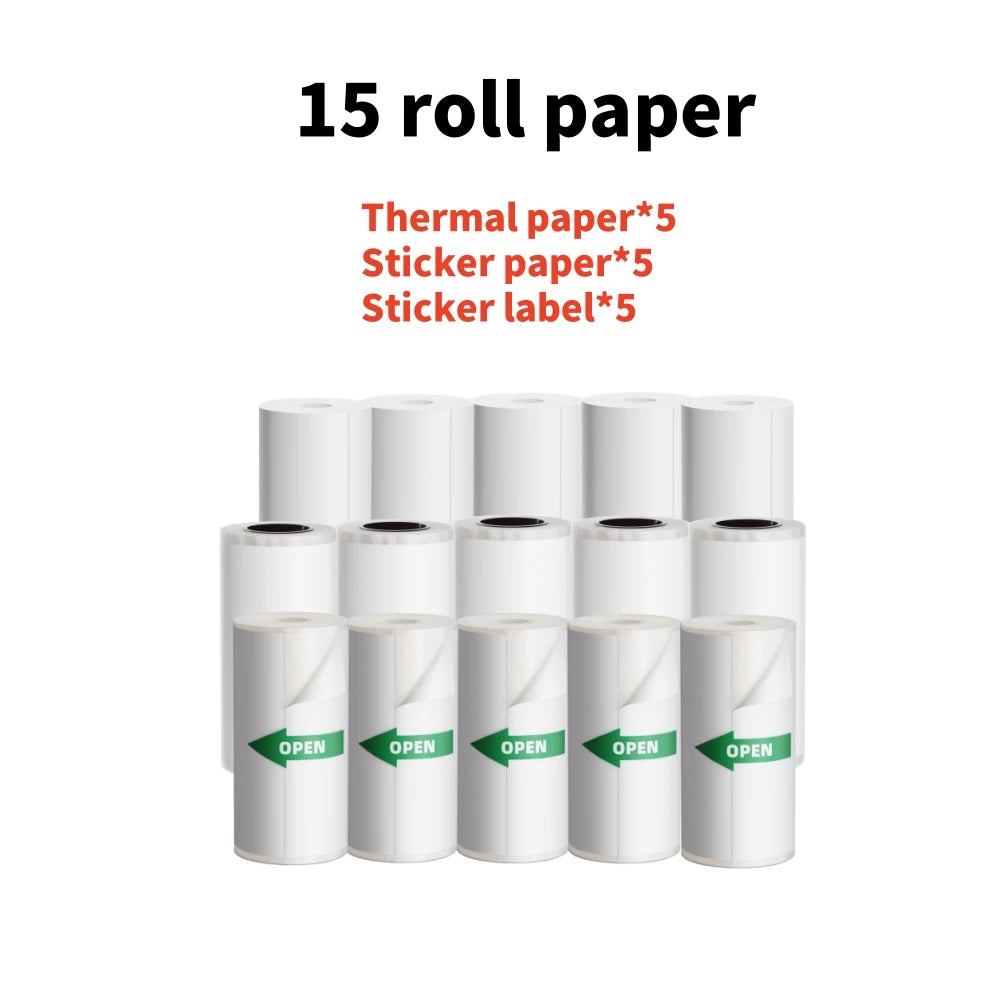 Dolewa D5 Inkless Printing Machine Thermal Printer Label Maker 12-57mm Adjustable Sticker Printer for Code Tag Journal Shopifynow