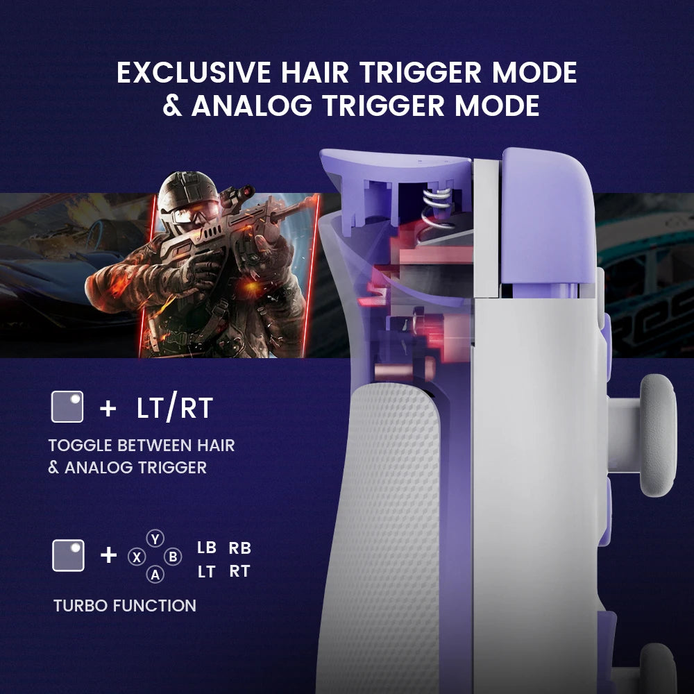 GameSir X2s Mobile Phone Gamepad Game Controller for Cloud Gaming Xbox Game Pass STADIA xCloud, Hall Effect Joystick and Trigger - Shopifynow