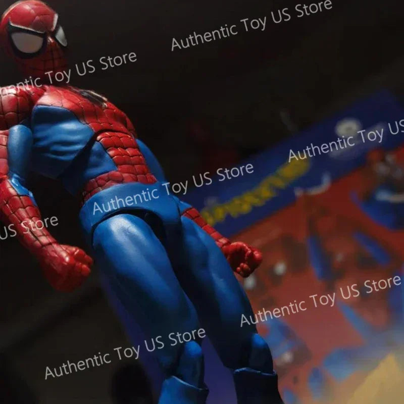 Original Ct Toys Spiderman Figure Mafex 185 The Amazing Spider-Man SHF Anime Action Figure Customized Gifts Toys Shopifynow