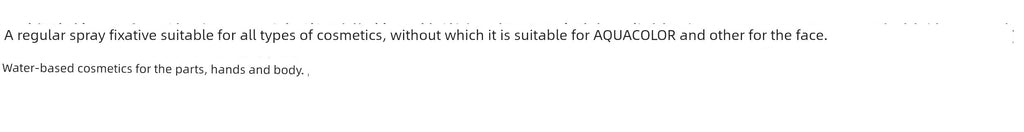 Kryolan Phantom of the Opera Makeup Mist Spray Shopifynow