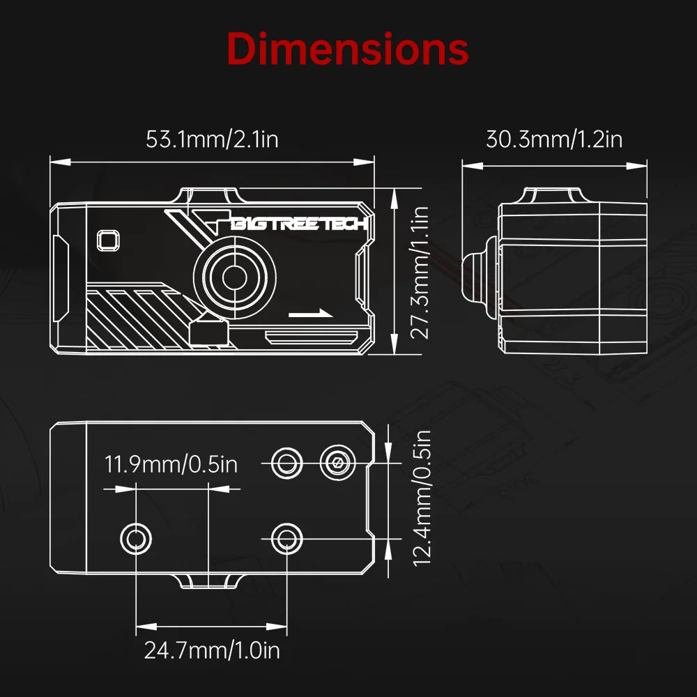 BIGTREETECH Smart Filament Sensor Break Detection Module BTT SFS V2.0 Monitor 3D Printer Parts For SKR V1.4 Turbo SKR 2 mini E3 - Shopifynow