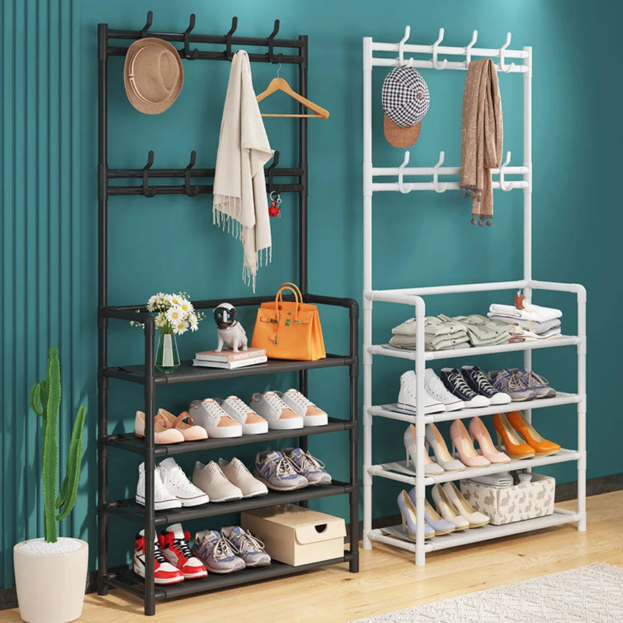 Insoles and shoe storage racks, brand new portable reinforced 5-tier hat racks with shelves - multi-functional living room, bath Shopifynow