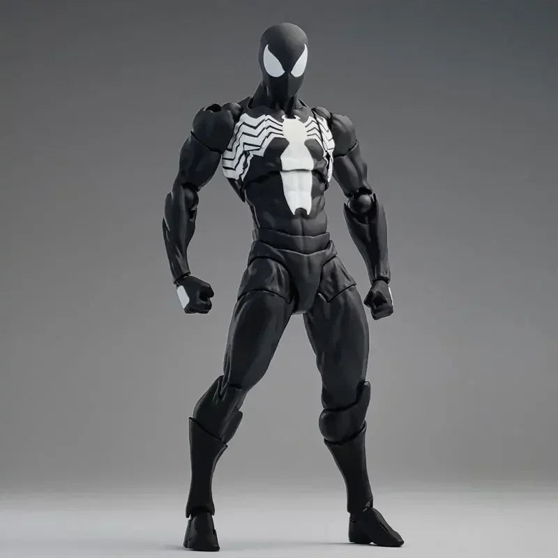 100% Original Mess Toys Spider Man Symbiote Spiderman Messtoys Black Suit Neighbor Scarlet Spider Anime Action Figure Gifts Toys Shopifynow