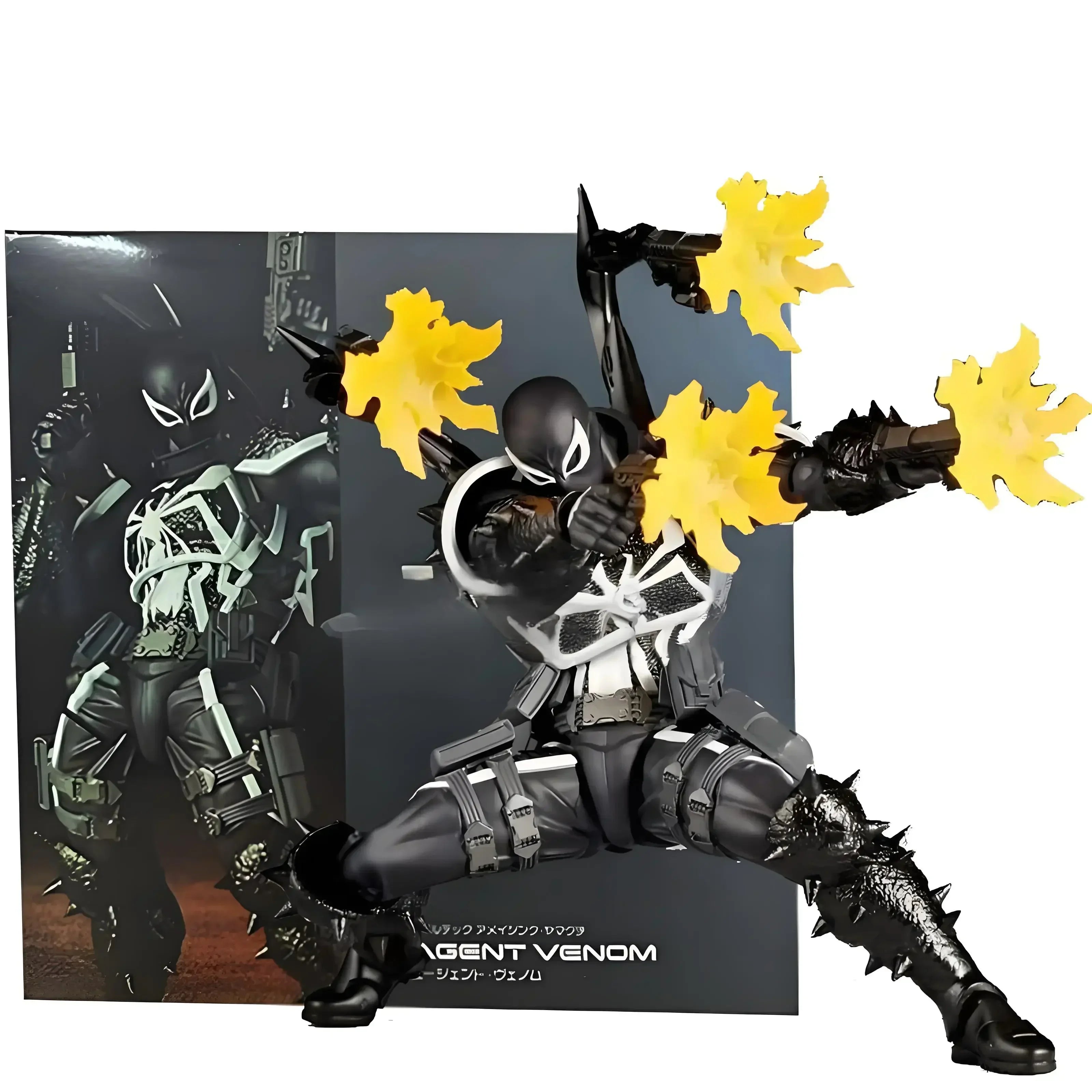 Kaiyodo Revoltech Venom Agent Yamaguchi PVC Figurine - Eugene Thompson Collectible Toy Shopifynow