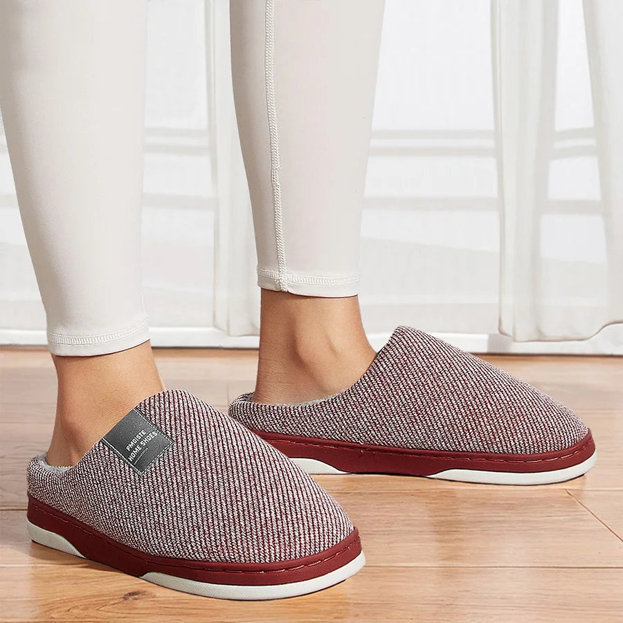 Bedroom Slipper for men Memory Foam Warm Soft Non Slip Wear resistant High Quality Indoor Shoes men Luxury