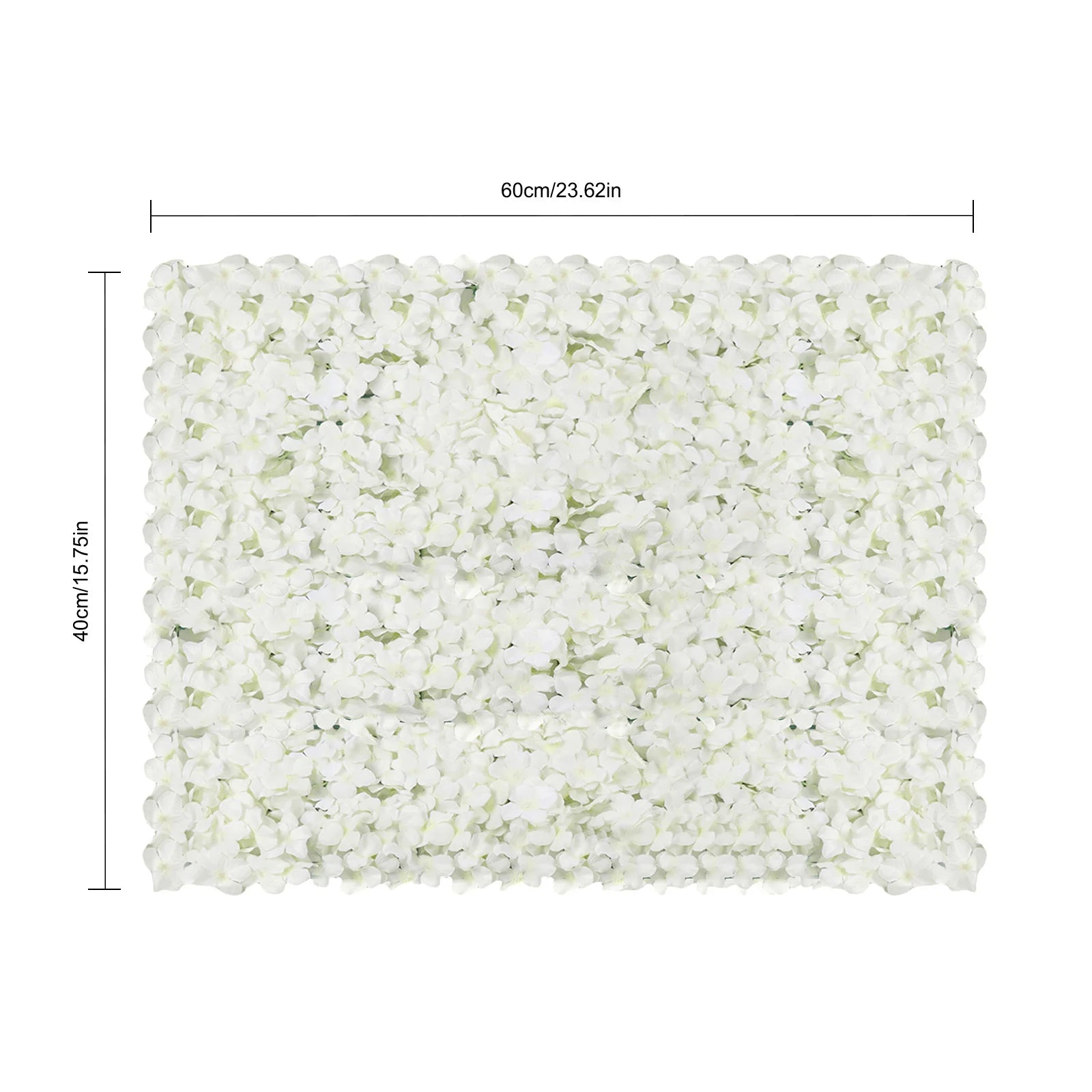 Flower Wall Panels, 10-piece Set, Artificial Silk and Plastic, 2.58ft² Coverage, Easy To Hang, Durable, Water-resistant, Great F Shopifynow