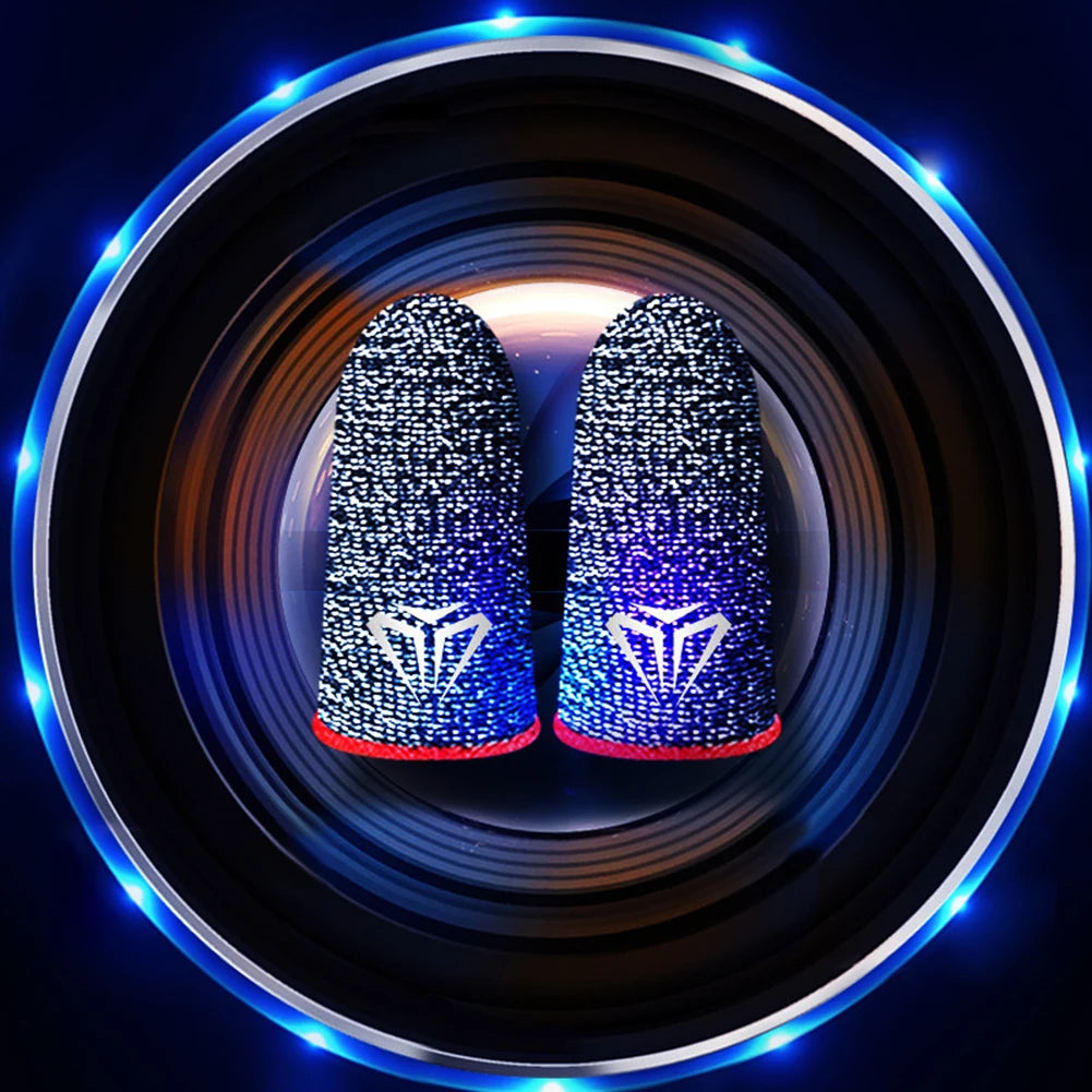 5/10Pairs Gaming Finger Sleeve Anti-slip Fingertip Cover Breathable Sweatproof Fingertips Thumb Gloves For PUBG Mobile Game Shopifynow