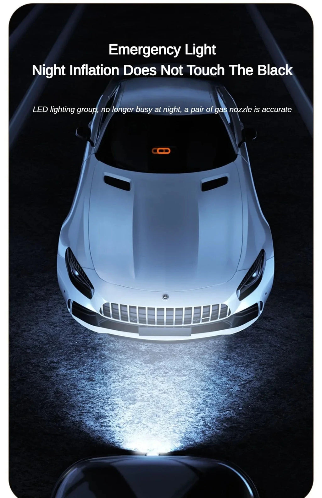 EAFC Portable Tire Inflator Car Tire Inflator Tire Inflator Pump With Digital Display Electric Inflator Mini Bicycle Air Pump Shopifynow