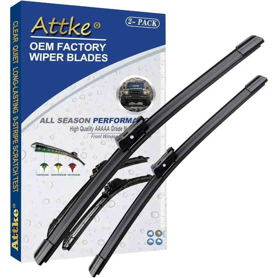 Front Wiper Blade Set for Volkswagen Atlas 20182022 Genuine Replacement with Advanced Rain Detection and Enhanced Durability De